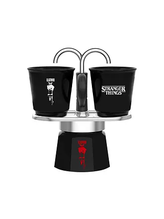 BIALETTI | Mini Espressokocher 2 Tassen TRANGER THINGS | 